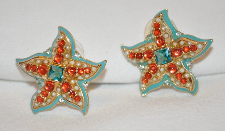 Kenneth Jay Lane Whimsical Multi-Color 