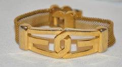 Givenchy "Limited Edition-1977" Gilded Gold Hardware Bracelet