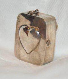Sterling Silver "Heart" Self-Wind Musical Pendant