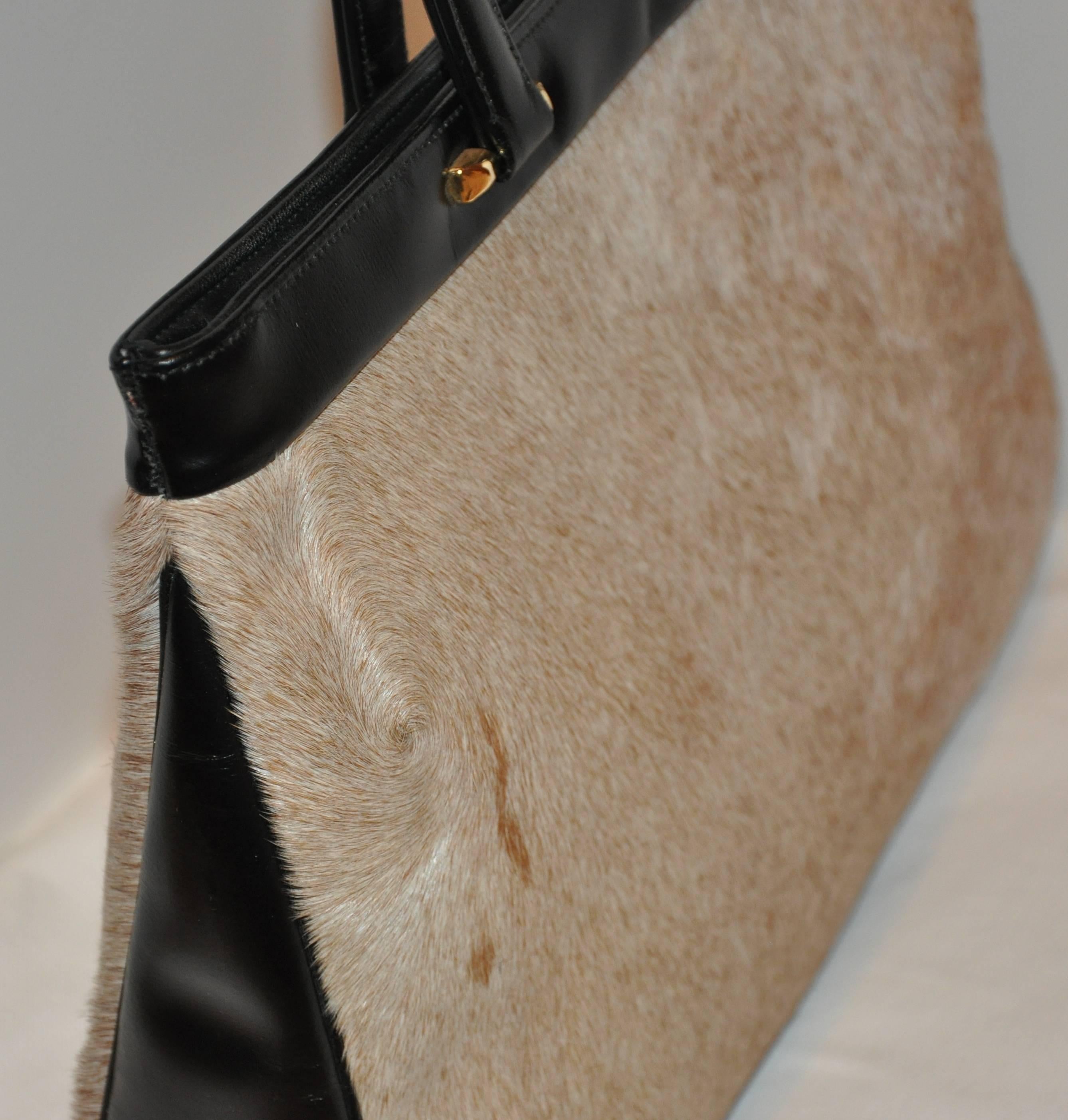 pony skin handbag