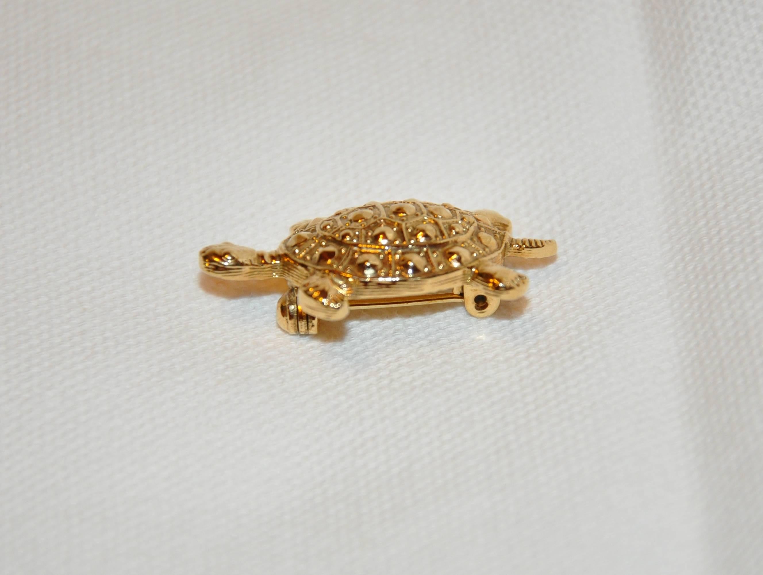        Diese wunderbare Whimsical poliertem Gold Vermeil Hardware 