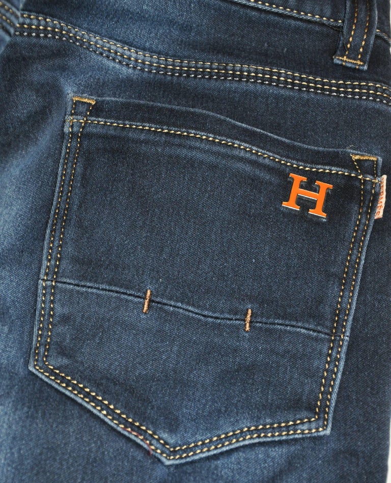 Hermes Slim-Fit 5-Pocket Denim Jeans For Sale at 1stDibs | hermes jeans  price, hermes jeans mens, hermes jeans men's
