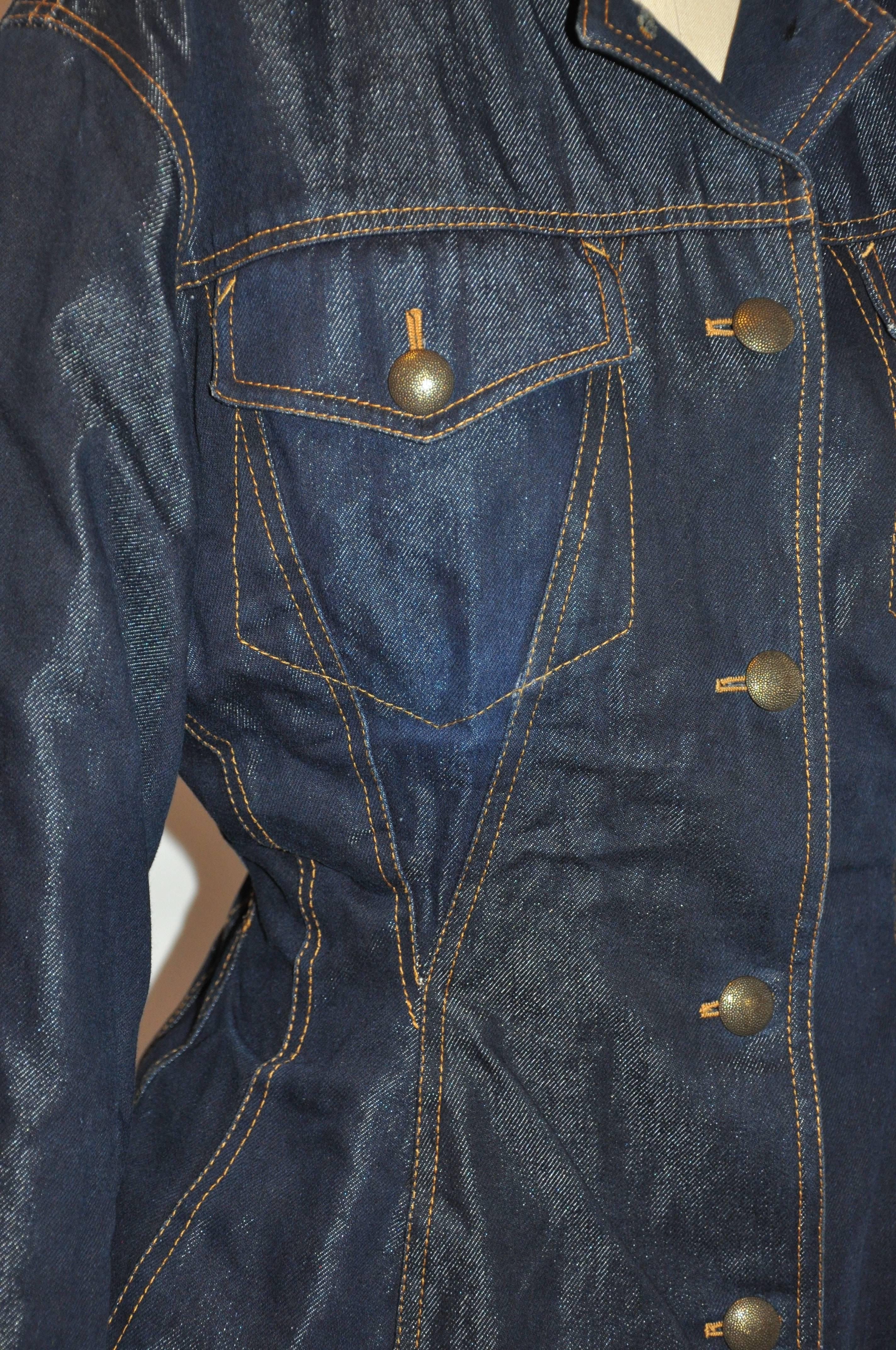 jean paul gaultier denim jacket