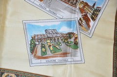 "Souvenir of Milano Scenes" Scarf