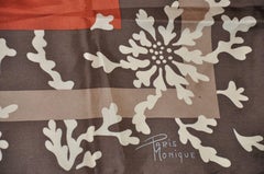 Paris Monique Shades of "Fall Foliage" Silk Scarf