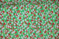 Eco "Segni di primavera" con fazzoletto di seta con bordo verde