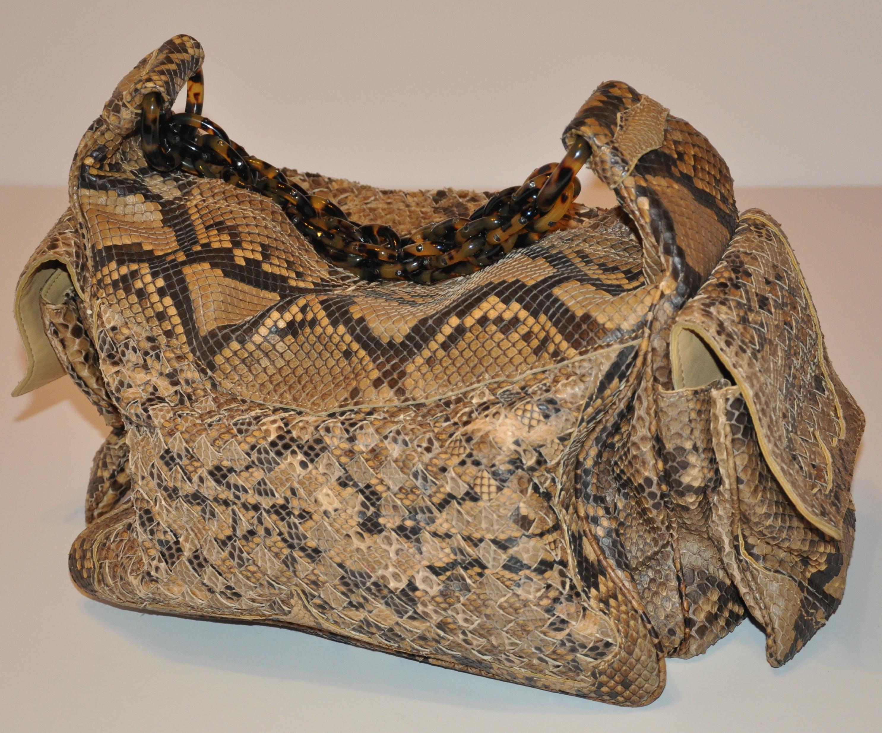 Bottega Veneta - Sac à main en peau de pylon tissée « édition limitée », signature, rare en vente 3