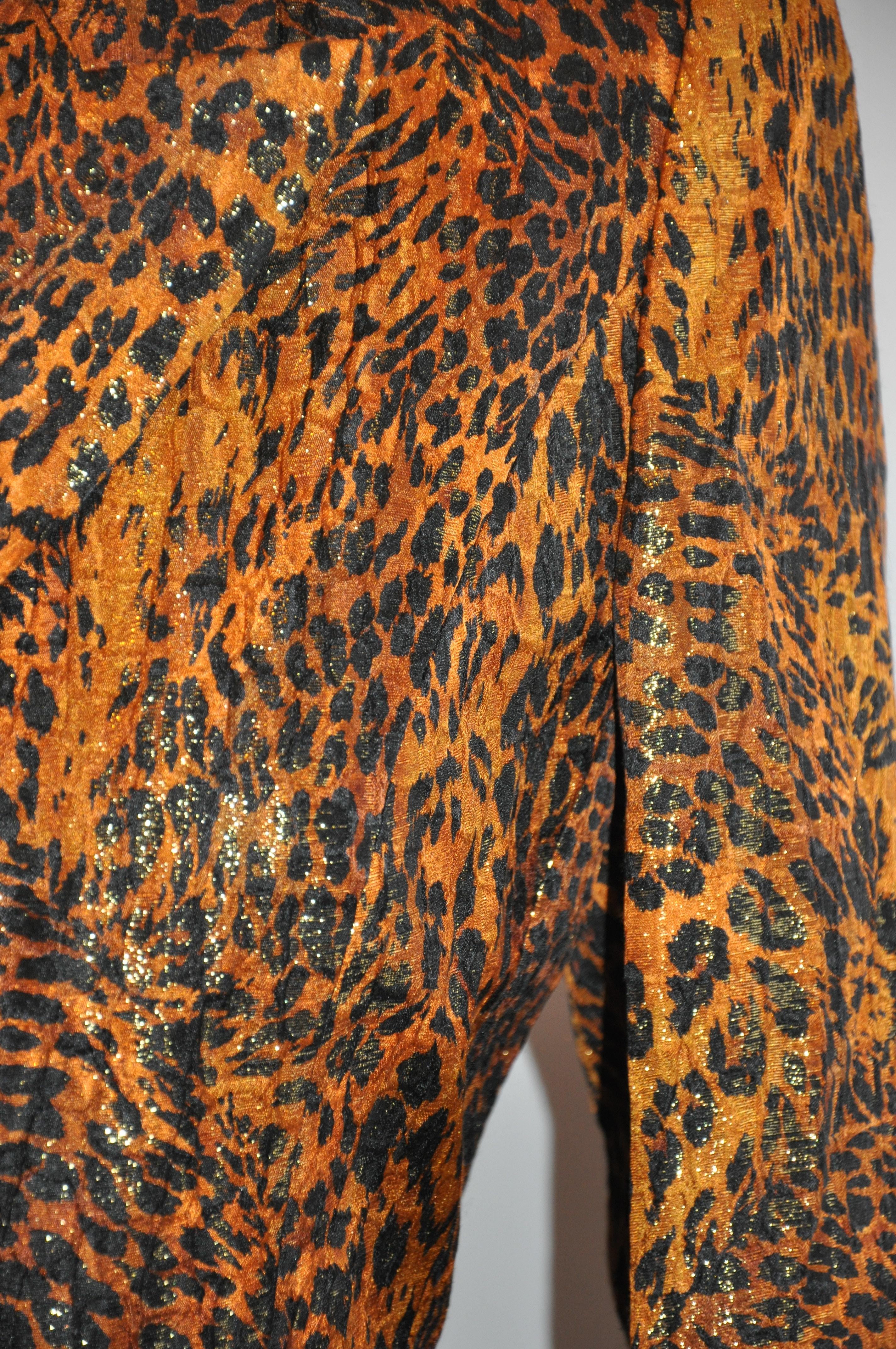 hosenanzug leopardenmuster