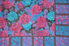 Glentex Warm Floral Fringed Scarf