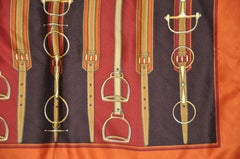 Passigatti "Riding Gears" with Shades of Golden Brown Scarf