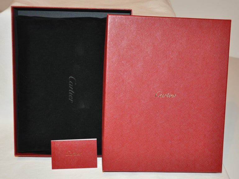 Cartier Signature Monogram Textured Coco-Brown and Gold Hardware