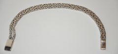 Heavy Silver 925 Double-Strand Bracelet