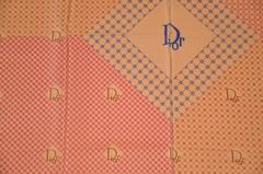 Christian Dior Multi-Signature Logo Silk Scarf