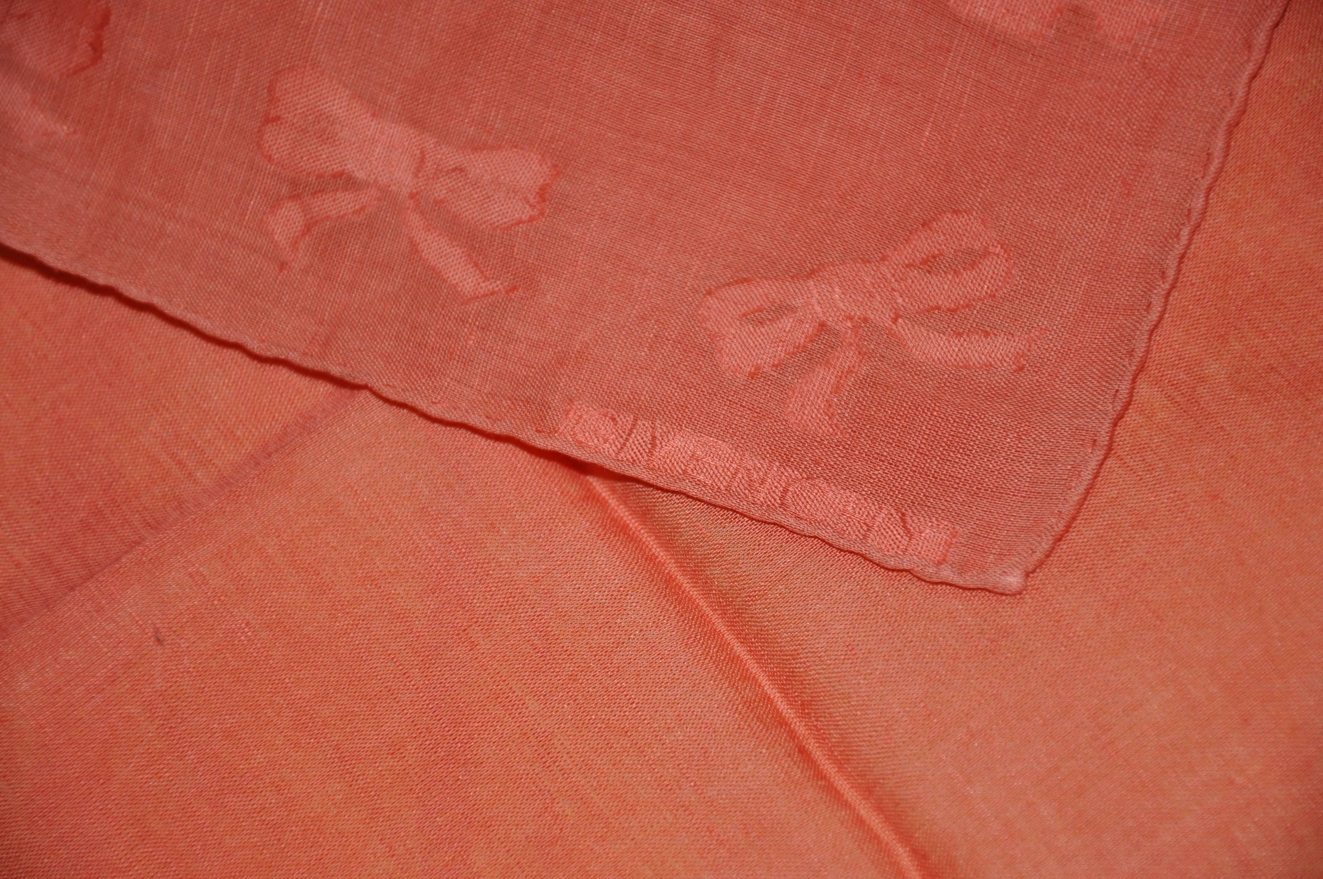           Givenchy wonderful set of coral linen 