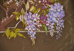 Gucci Multi-Color Floral Silk Scarf