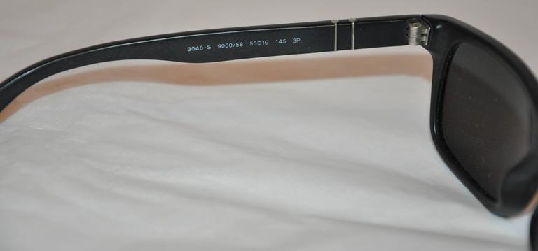 persol matte black sunglasses