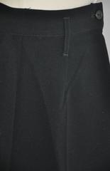 Jean Paul Gaultier Black Wool High-Waisted Trousers