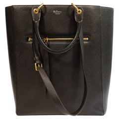 Mulberry Maple Tote aus schwarzem Leder aus den 2000er Jahren