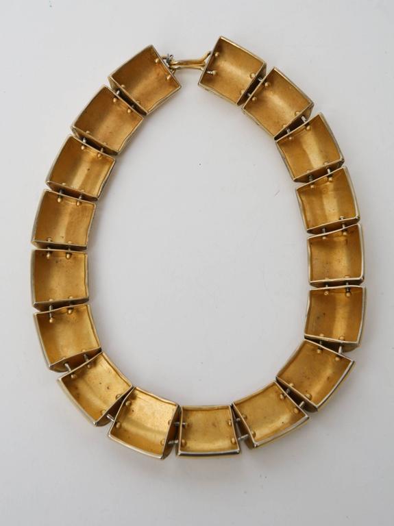 Robert Lee Morris Collar Sculptural Necklace Vintage at 1stDibs robert lee morris signature