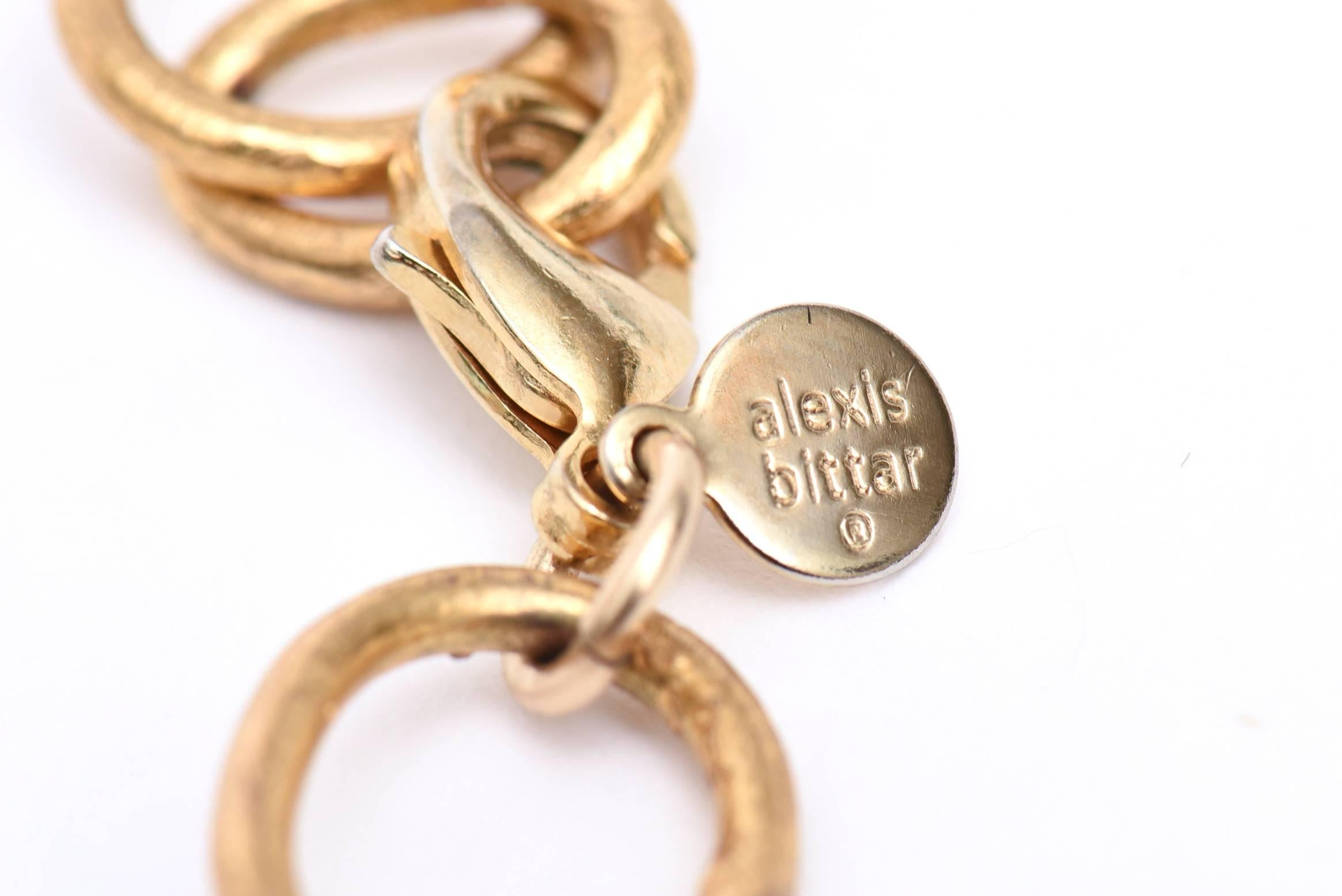 Collana a catena A Link di Alexis Bittar in vendita 1