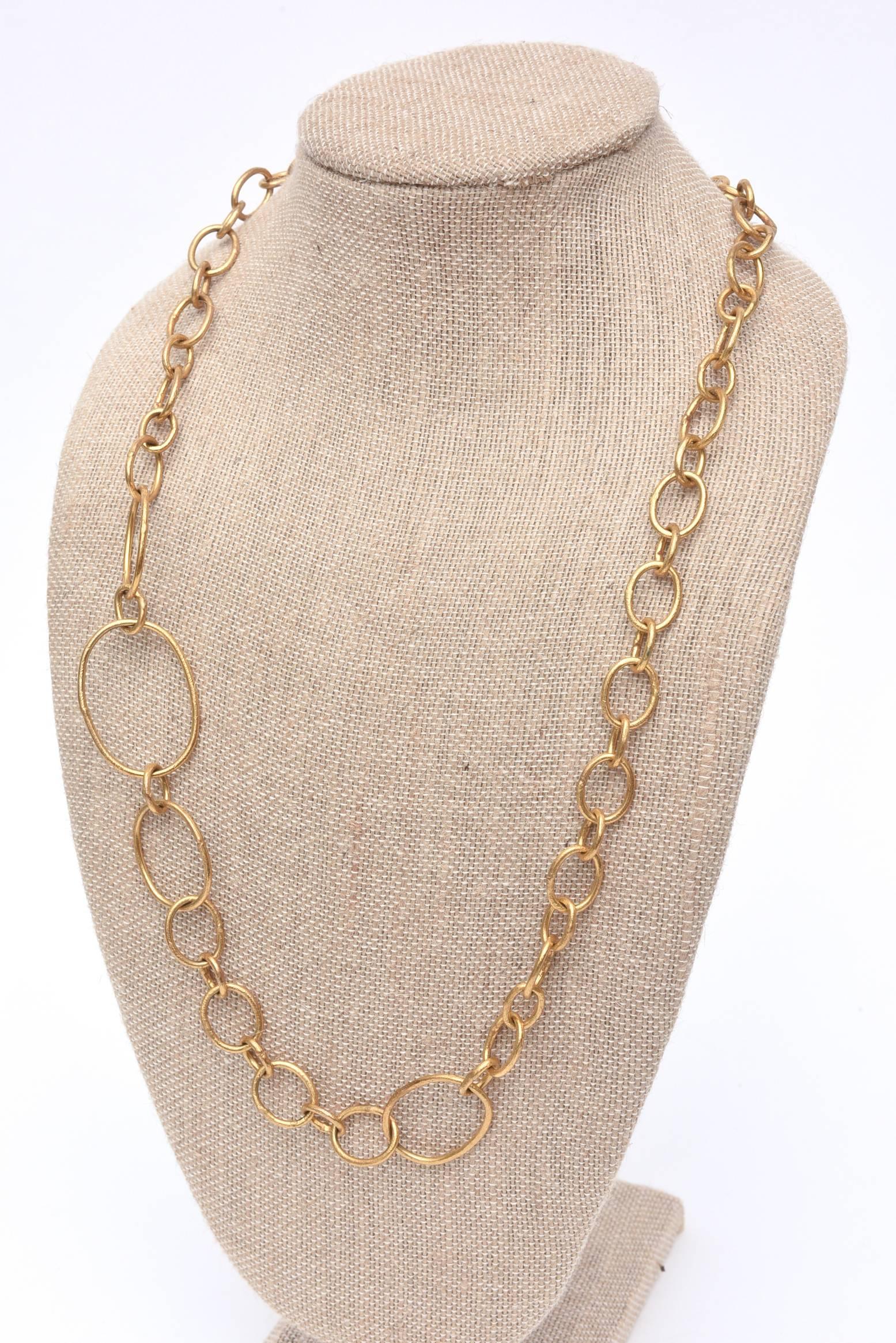 Alexis Bittar Link Chain Necklace For Sale at 1stDibs
