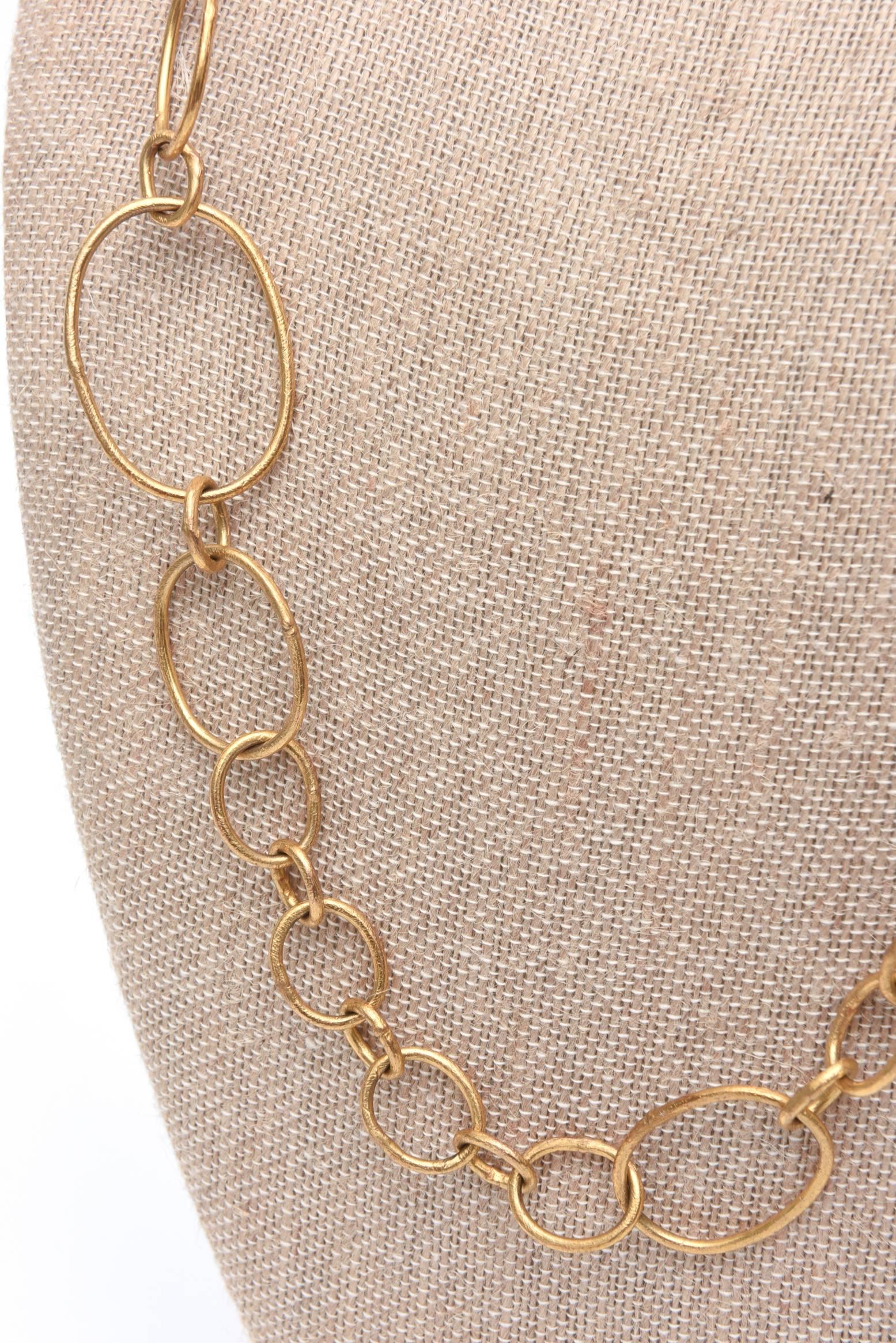 Alexis Bittar Link Chain Necklace For Sale 1
