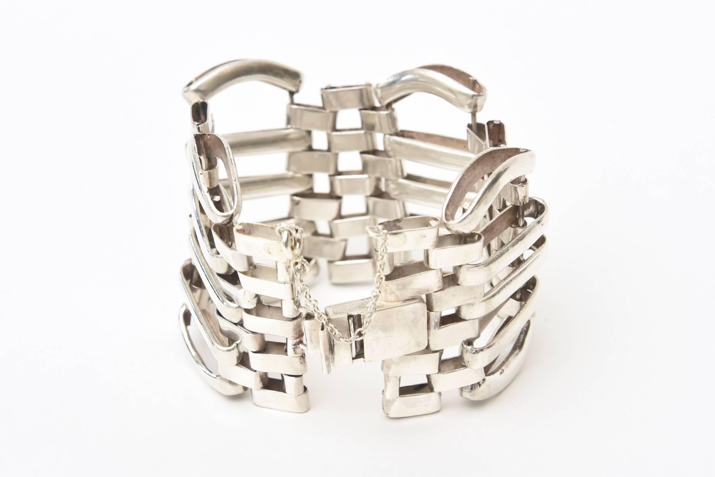 cuff link bracelet