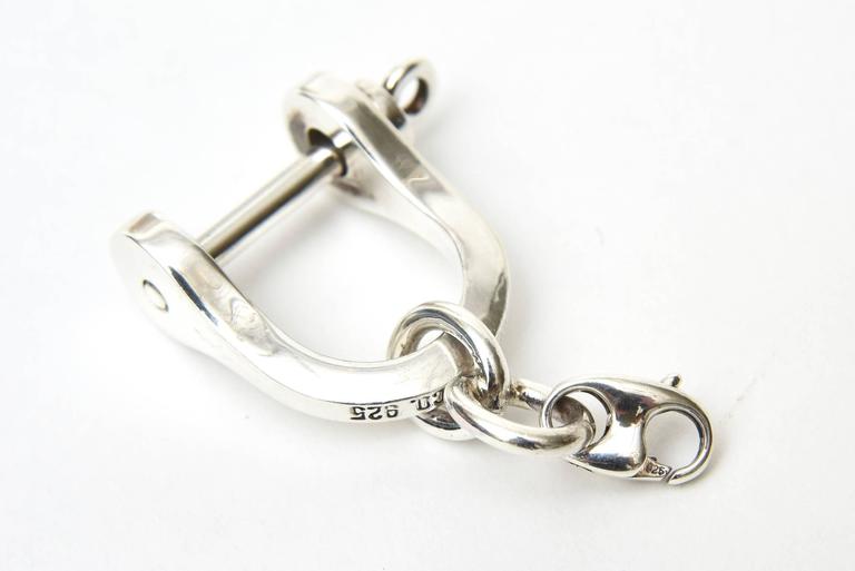 Vintage Purse Hook Belt Pocket Clip Silver Key Finder Key Ring Keychain  Silverplate Silverware Antique Harmony Chalice -  Israel