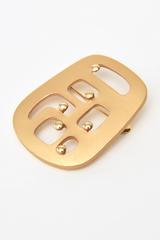 Eisenberg Vintage Gold Plated Modernist Abstract Pin Or Brooch