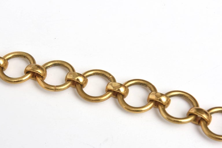 saint laurent cuban link necklace