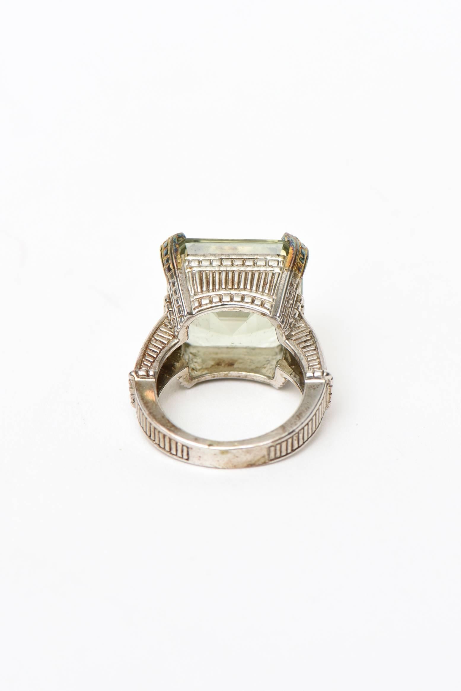 judith ripka emerald ring