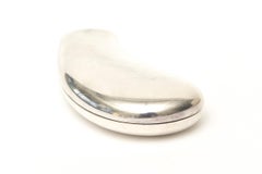 Gucci Sterling Silver Sculptural Mirror Compact Vintage