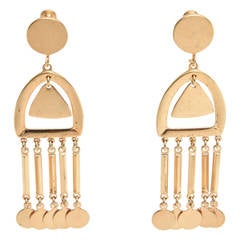 Pair of Moderne Vendome Dangle Earrings 3