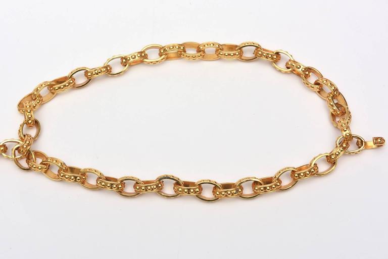 24k Gold Plated Waist/ Hip Belt at 1stDibs gold waist belt, 24k gold