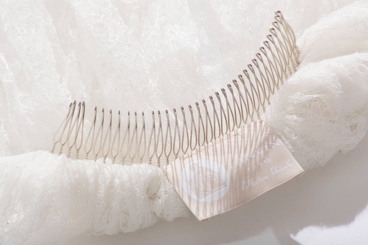 Lanvin Lace Wedding Veil 1