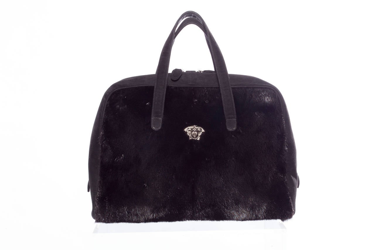 Versace Couture Mink Handbag 4