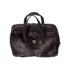 Vintage Versace Couture Mink Handbag