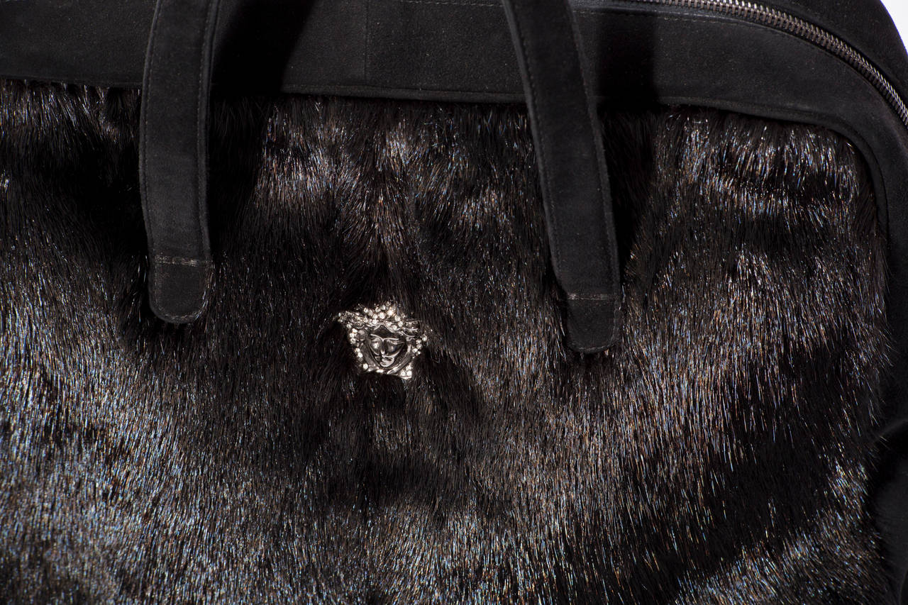 Versace Couture Mink Handbag 2