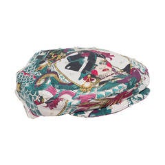 Christian Dior  By John Galliano Embellished Printed Cap