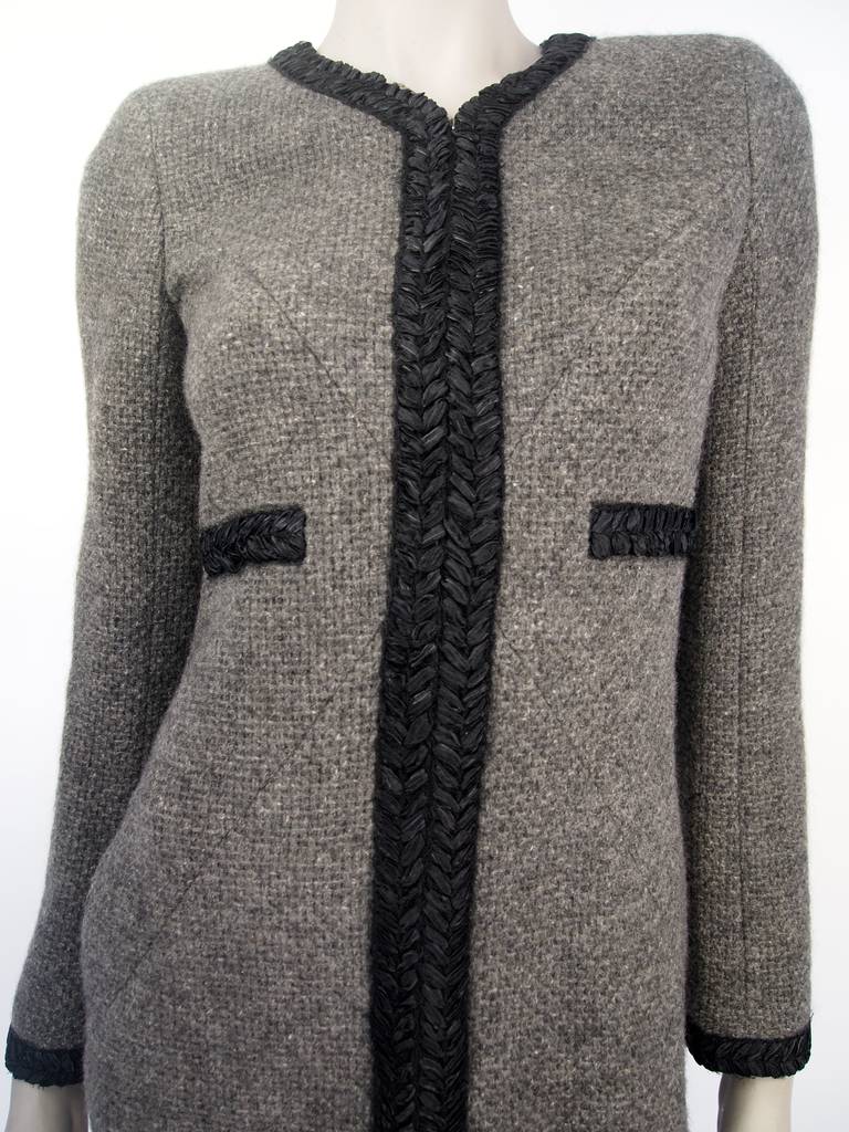 Chanel Alpaca - Cashmere Sweater Coat at 1stDibs