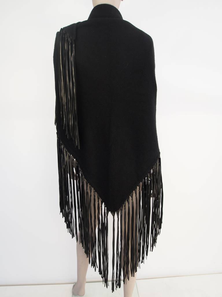 black cashmere shawl