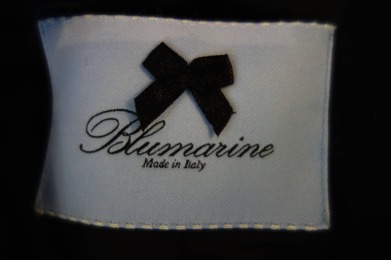 Blumarine Ombre Sequin Long Jacket For Sale 4