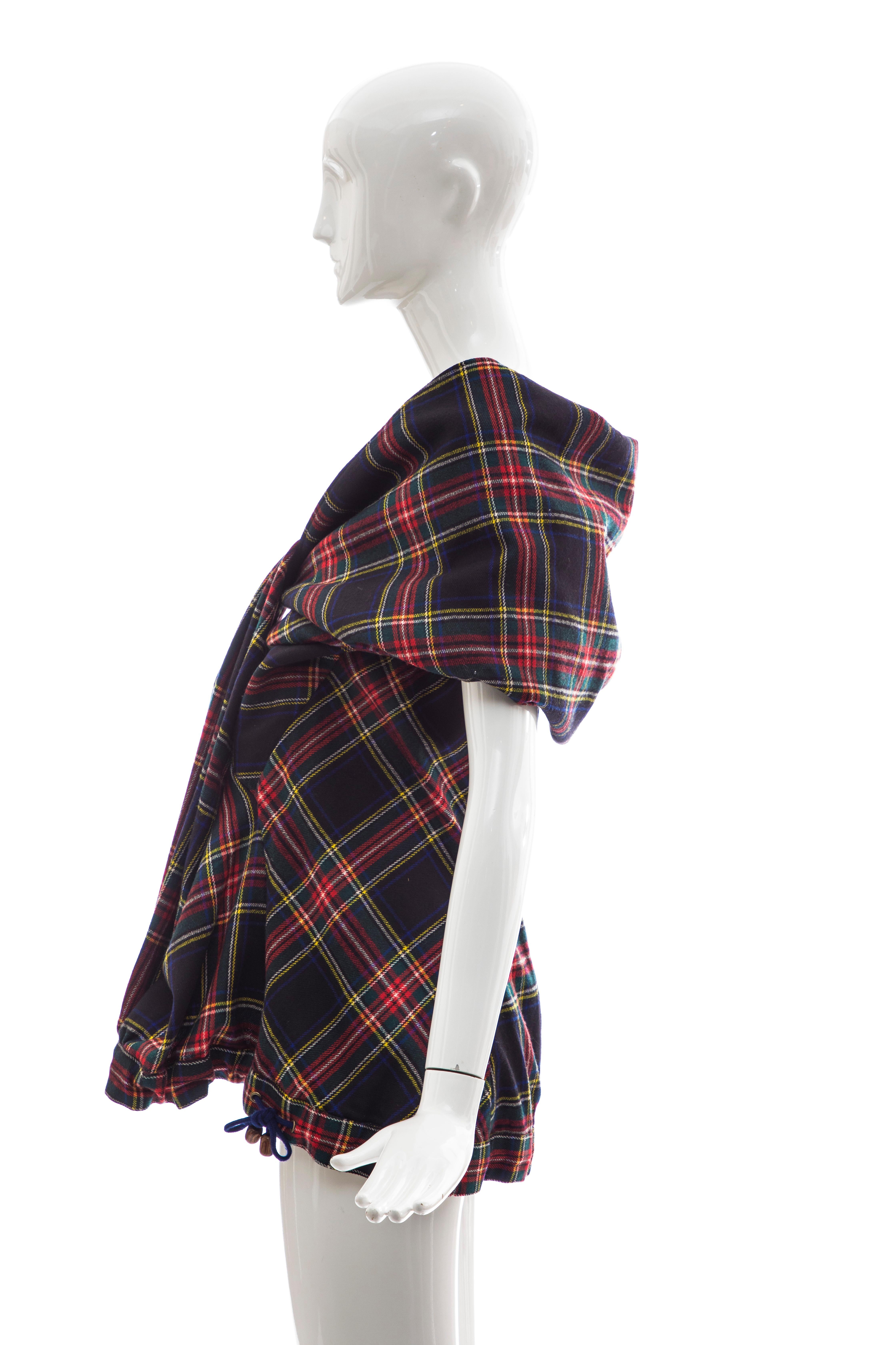 20471120 Masahiro Nakagawa & Lica Azechi Tartan Plaid Top, Circa: 2002 2