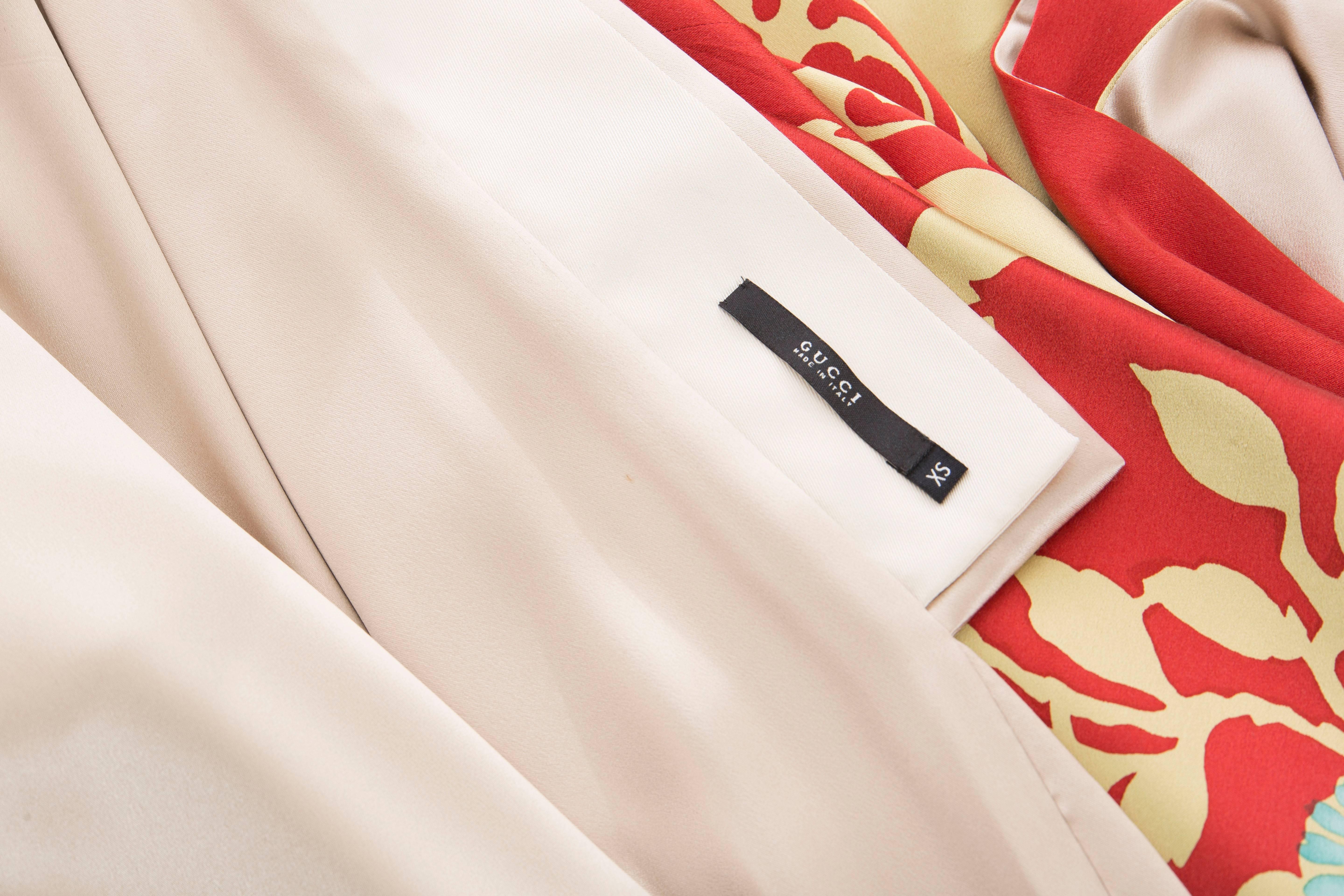 Kimono en soie pour homme Tom Ford pour Gucci:: printemps-été 2003 5