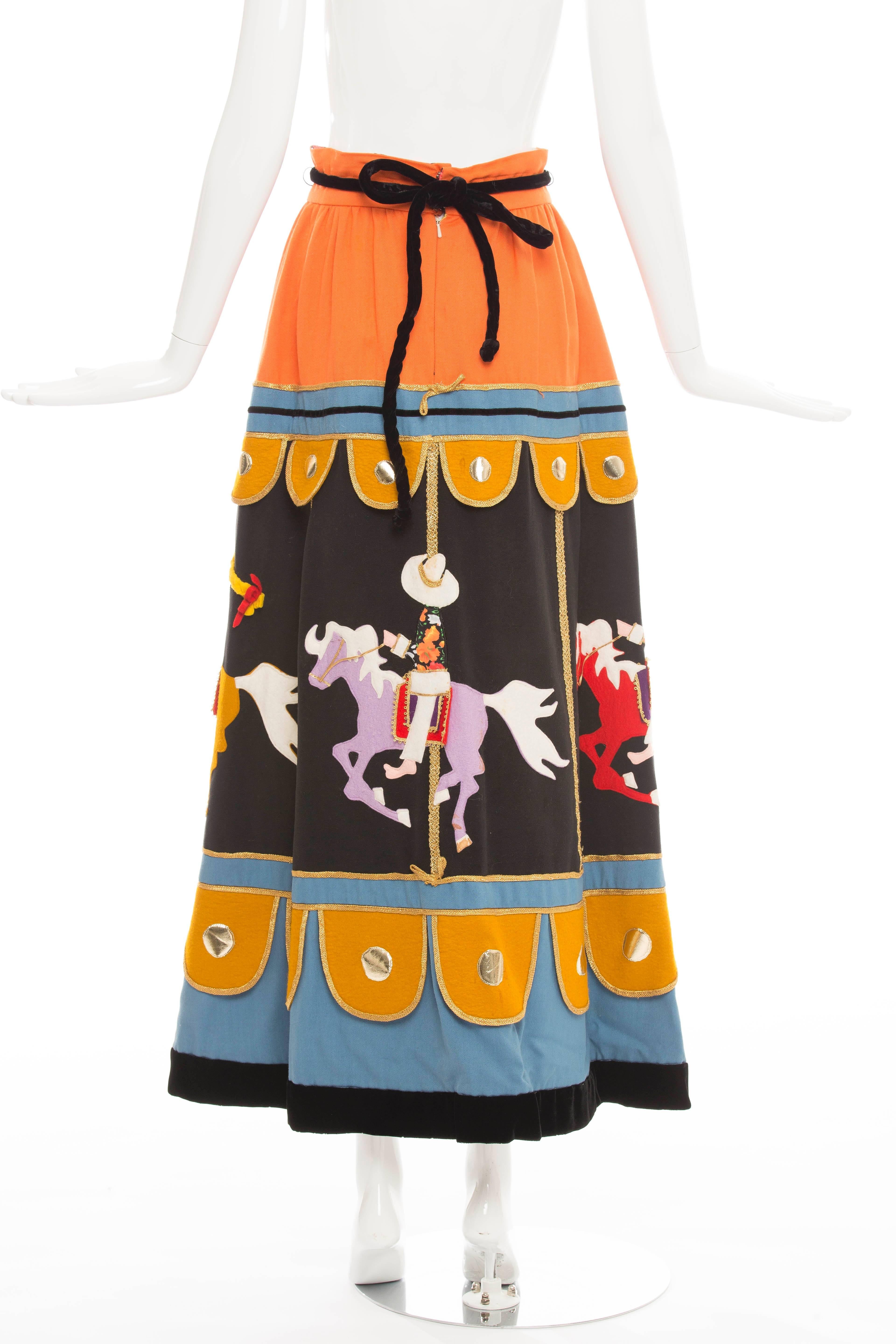 carousel skirt