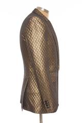 Burberry Men's Metallic Quilted Blazer