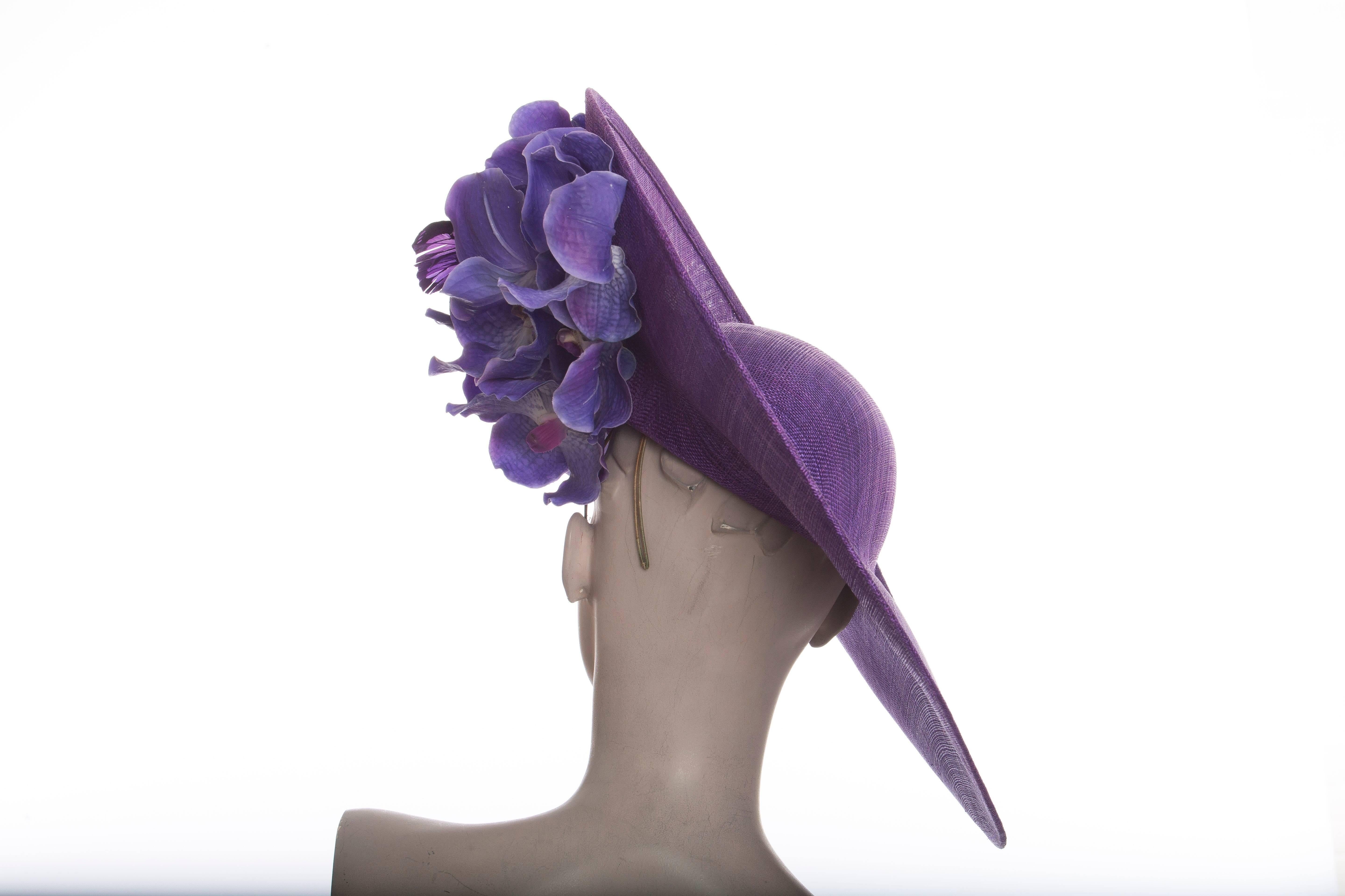 orchid hat