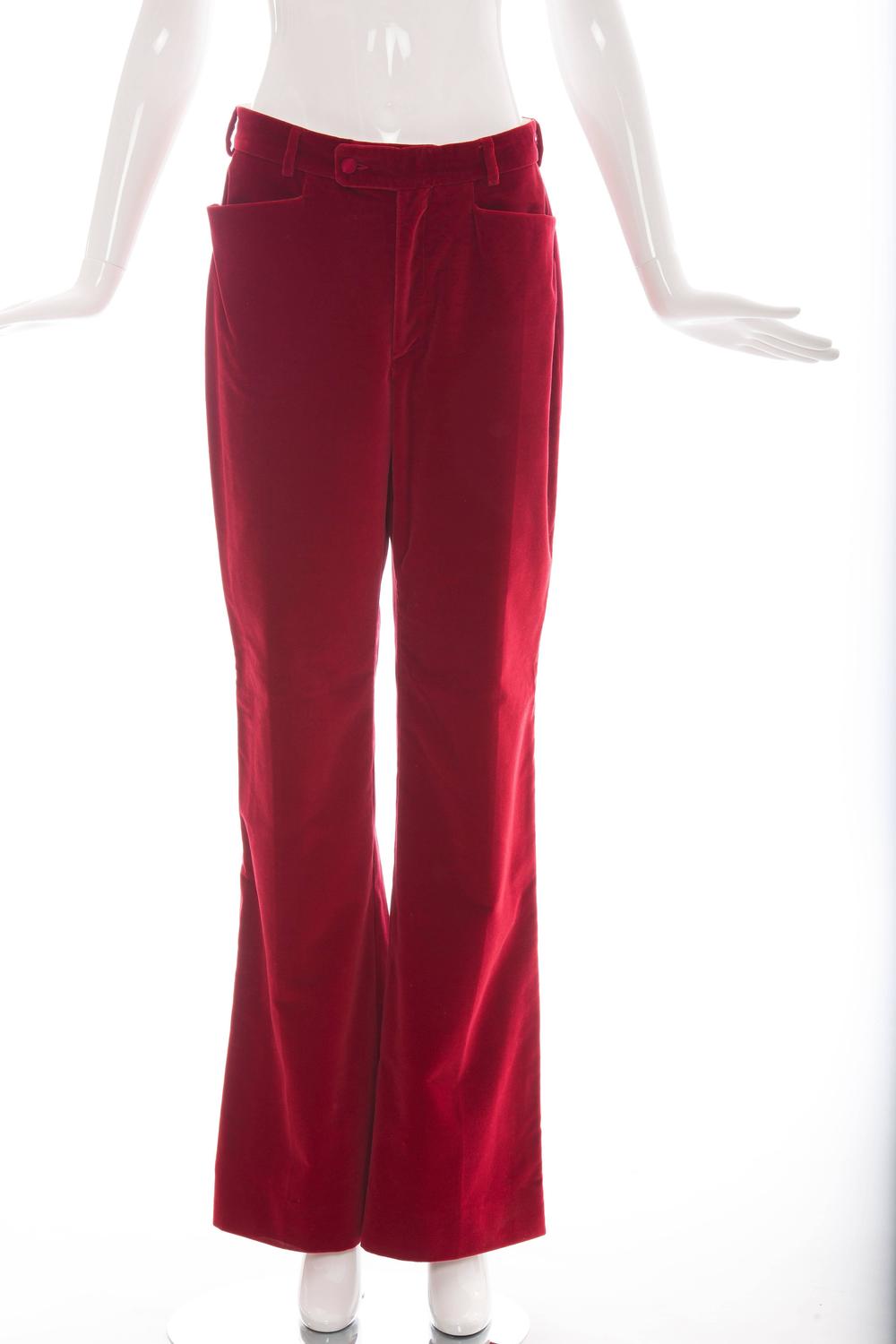 Tom ford red velvet suit #9