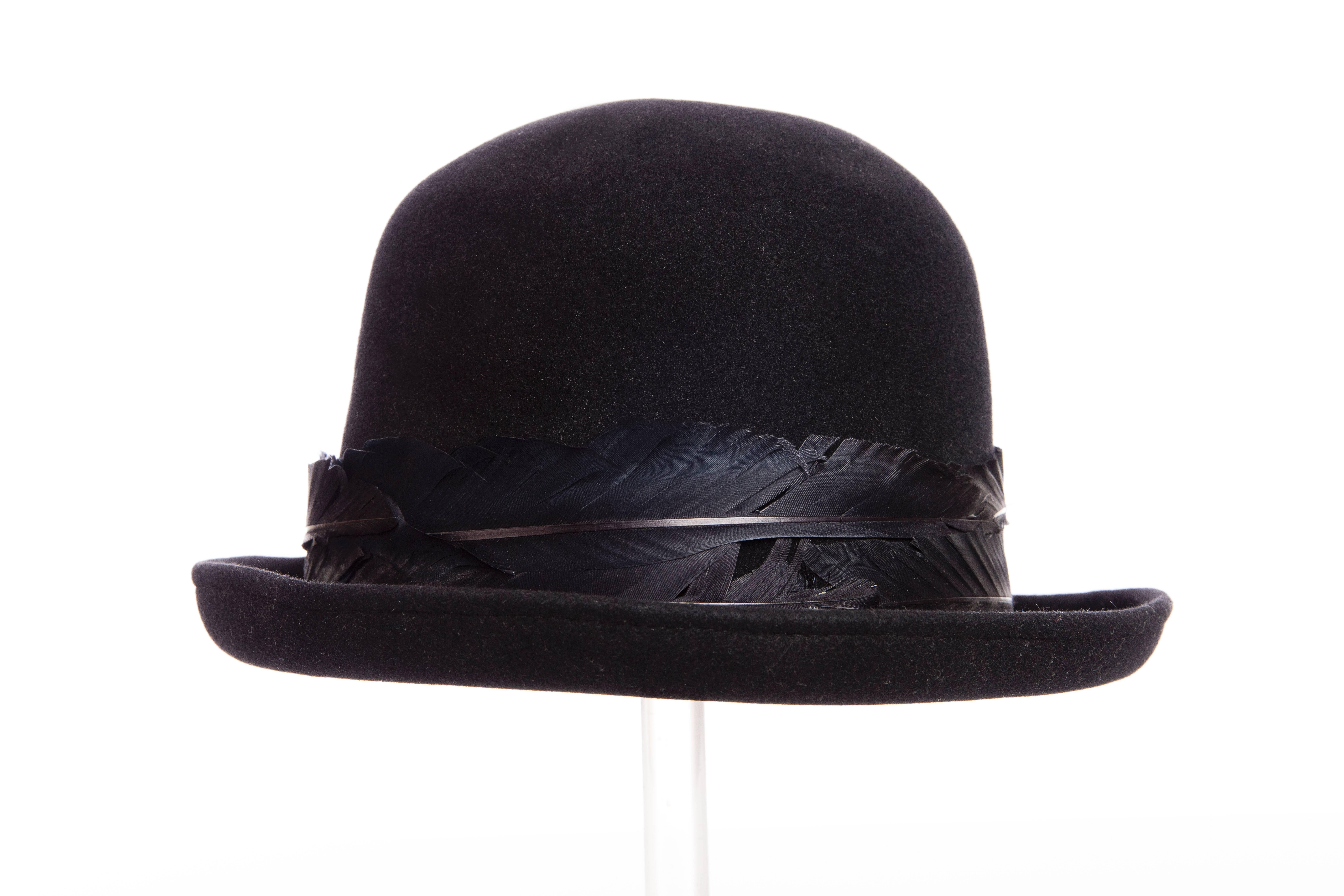 Comme des Garcons Homme Plus By Stephen Jones Men's Wool Hat 1