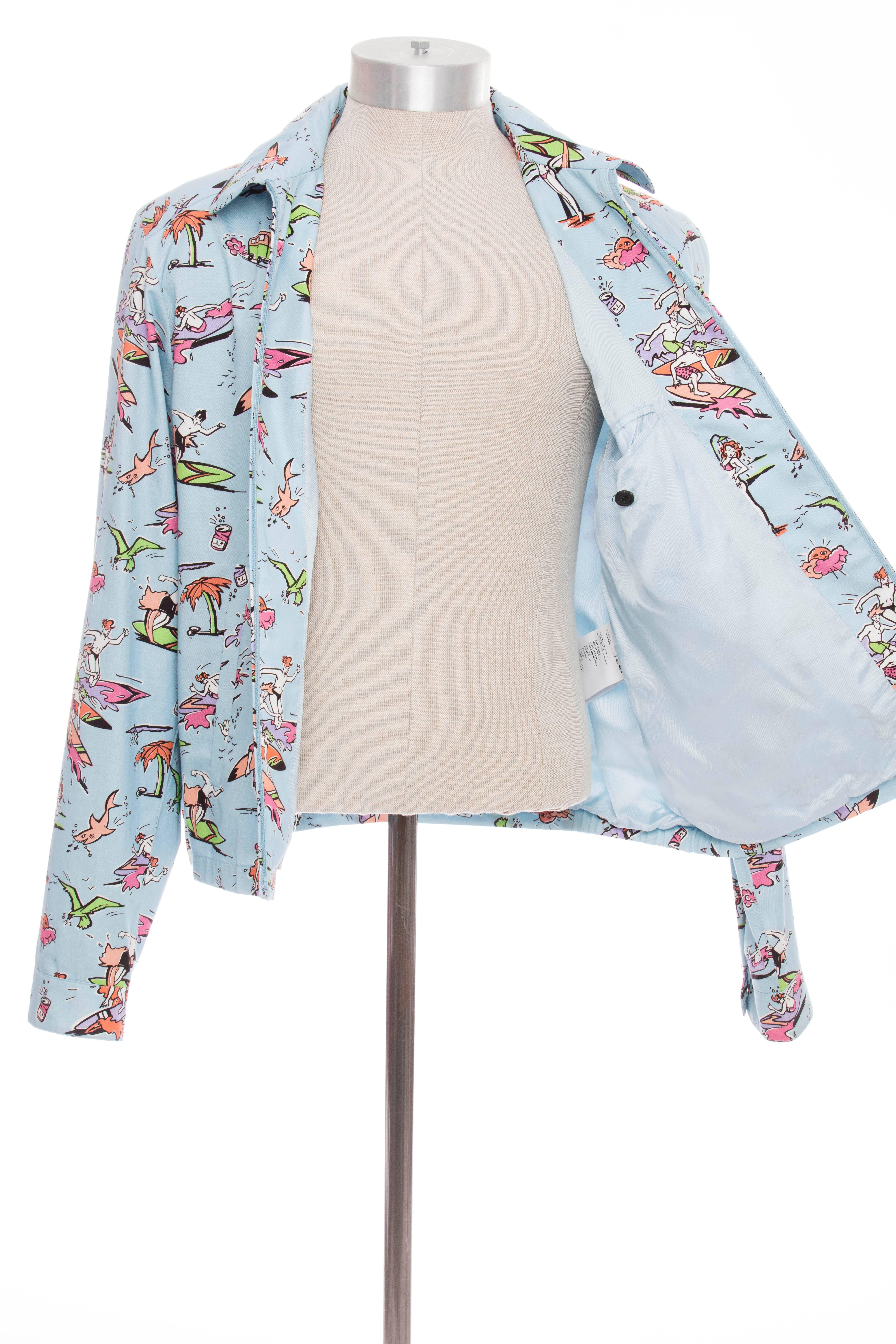 Herren-Baumwolljacke von Prada Frühjahr 2012 3